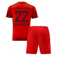 Bayern Munich Raphael Guerreiro #22 Fußballbekleidung Heimtrikot Kinder 2024-25 Kurzarm (+ kurze hosen)